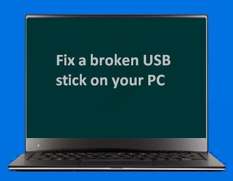 How to fix a broken USB stick 2