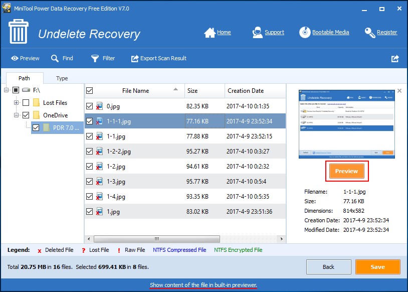Recover permanently deleted pictures from OneDrive 5