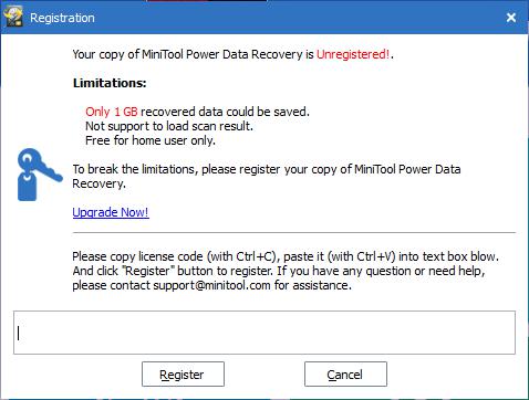 registry minitool power data recovery