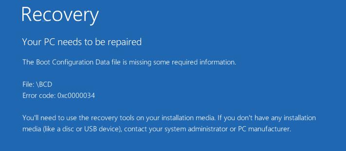 Recover data back after OS crashed 9
