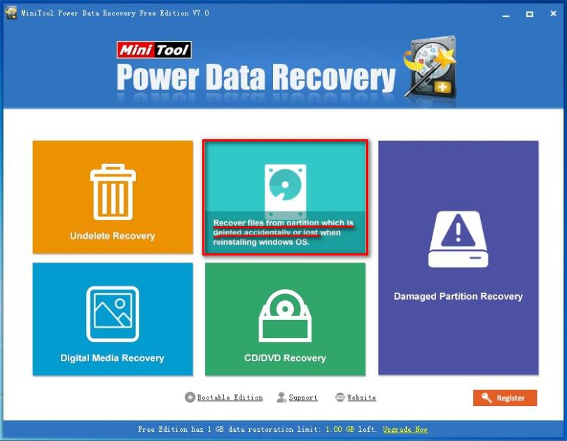 Recover data from hard drive 6
