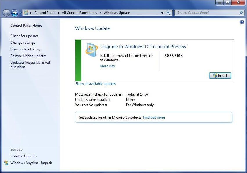 Recover data after system upgrade to Windows 10 3