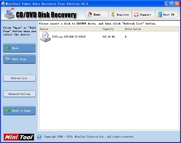 dvd disk size