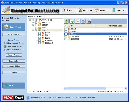 Card Recovery