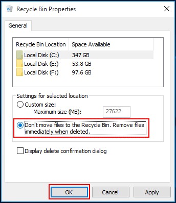 Recover deleted files Windows 10 8
