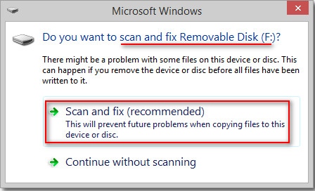 Windows Scan and Fix deleted files 1