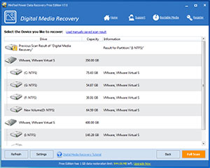 Free Data Recovery Software Digital Media Recovery