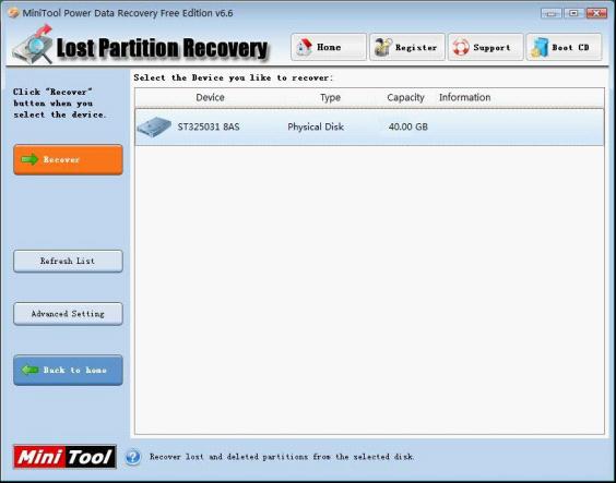 Free Restore Software Vista