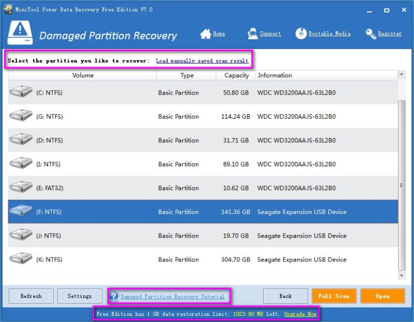 usb hard drive data recovery