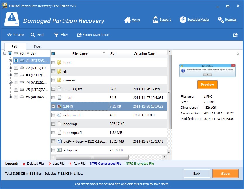 recover footage from sd card