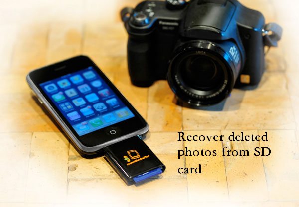 Recover deleted photos from SD card 1