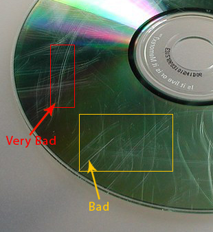 the type of scratches