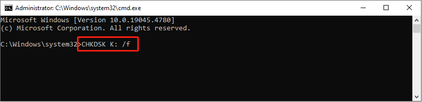 run the command line
