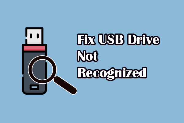 USB Drive Not Recognized: Fix Guide and Data Recovery Method