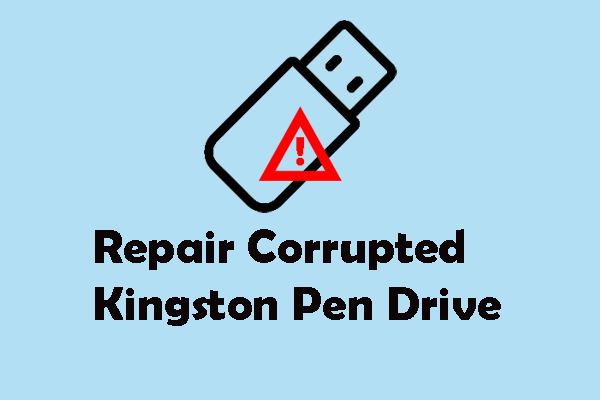 Repair a Corrupted Kingston Pen Drive & Recover Data from It