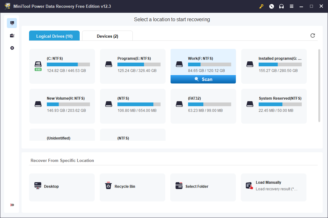 MiniTool Power Data Recovery