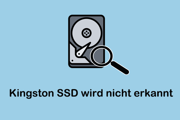 Wie man nicht erkannten Kingston SSD behebt? Lernen Sie mit diesem Leitfaden