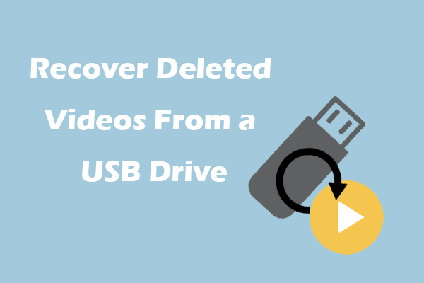 Guide: Recover Deleted Videos From a USB Drive on Win & Mac