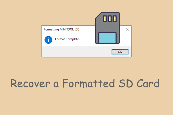 Effective Ways to Recover a Formatted SD Card on Windows/Mac