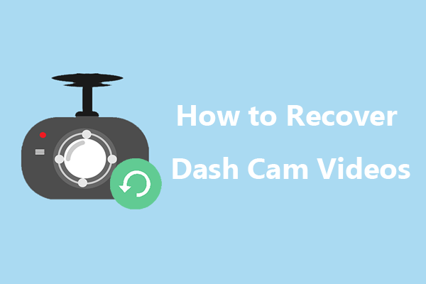 Step-by-Step Guide on How to Recover Dash Cam Videos