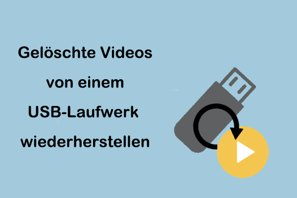 Anleitung: Gelöschte Videos von einem USB-Laufwerk unter Windows und Mac wiederherstellen