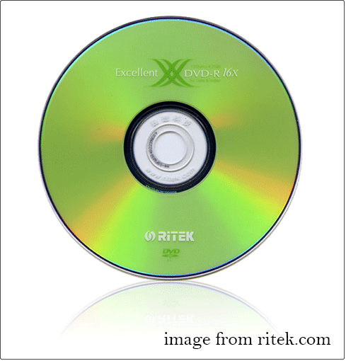 an image of RITEK DVD