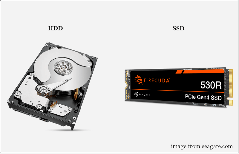 an image of Seagate HDD and SSD