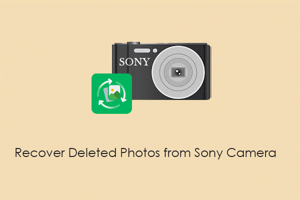 How to Recover Deleted Photos from Sony Camera on Windows