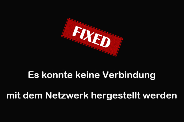 Fehlerbehebung: Es konnte keine Verbindung mit dem Netzwerk hergestellt werden. Lassen Sie Ihr Gerät eingeschaltet