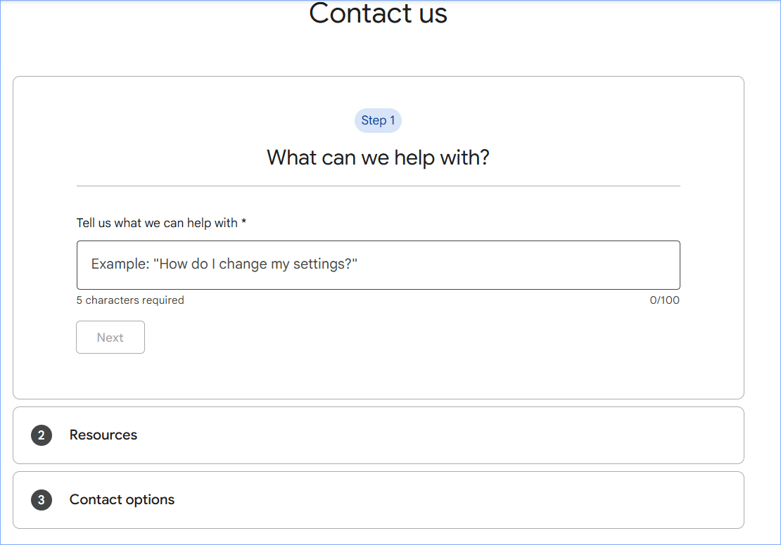 Screenshot showing the Google Drive Help website for a file recovery request.